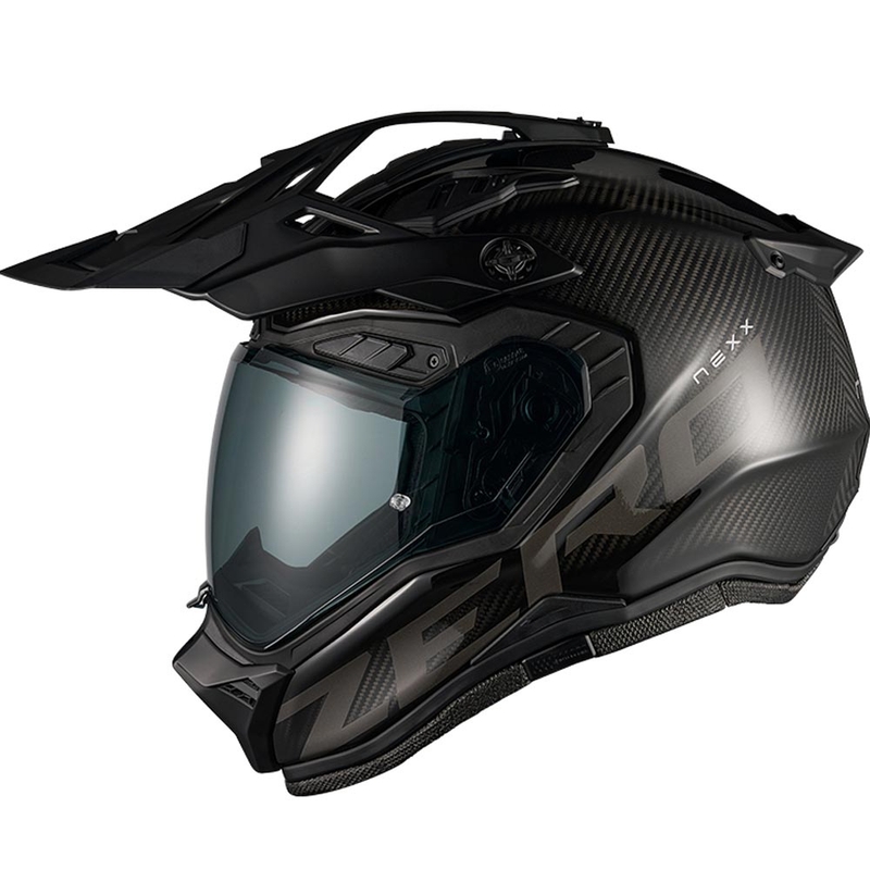 Enduro-moottoripyöräkypärä Nexx X.Rally Zero PRO musta