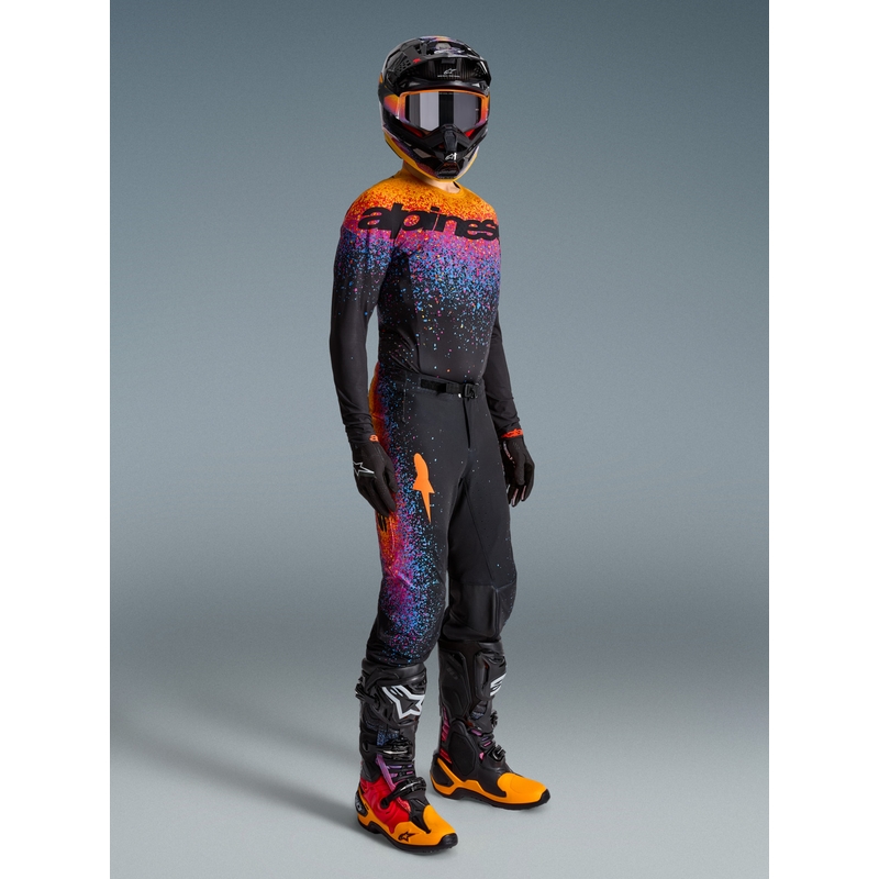 Alpinestars Supertech rajoitetun erän Black Hole motocross-paita musta