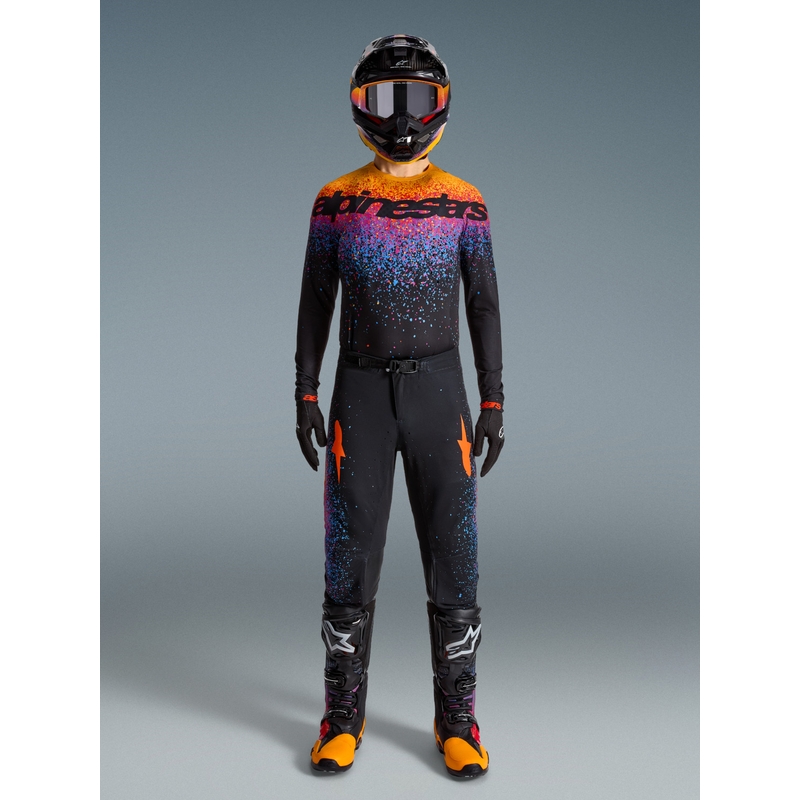 Alpinestars Supertech rajoitetun erän Black Hole motocross-paita musta