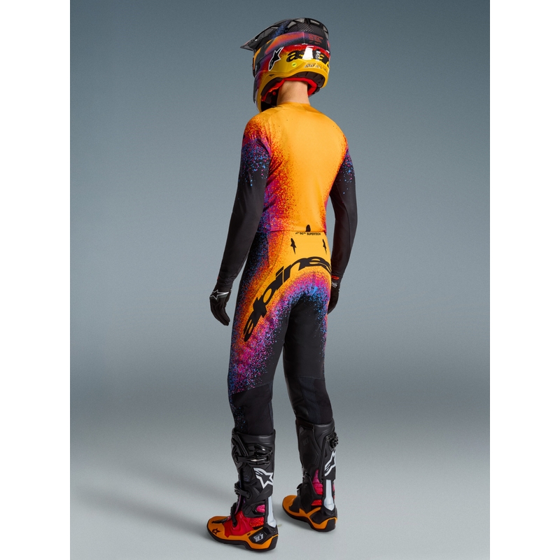 Alpinestars Supertech rajoitetun erän Black Hole motocross-paita musta