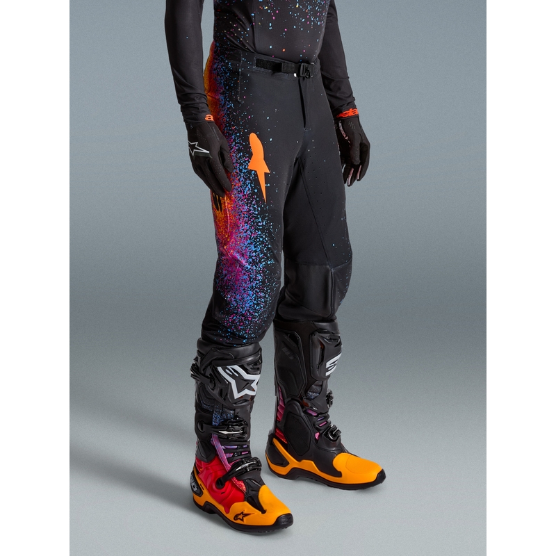 Alpinestars Supertech Limited Edition -motocross-housut Black Hole -musta