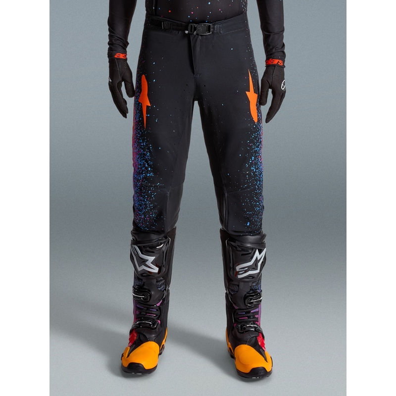 Alpinestars Supertech Limited Edition -motocross-housut Black Hole -musta