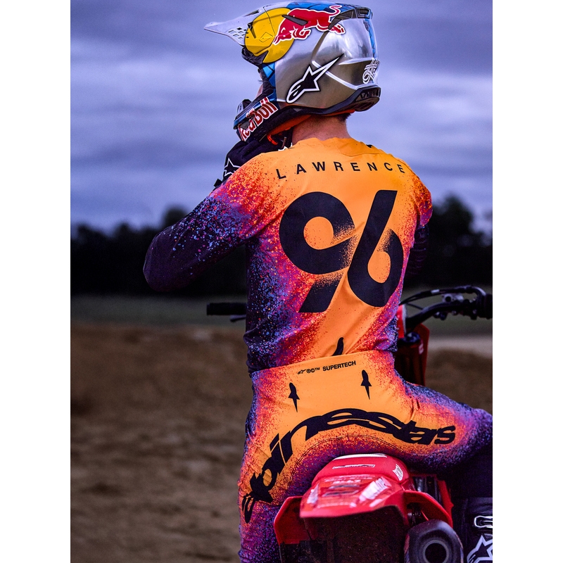 Alpinestars Supertech S-M10 rajoitetun erän motocrossikypärä Black Hole musta