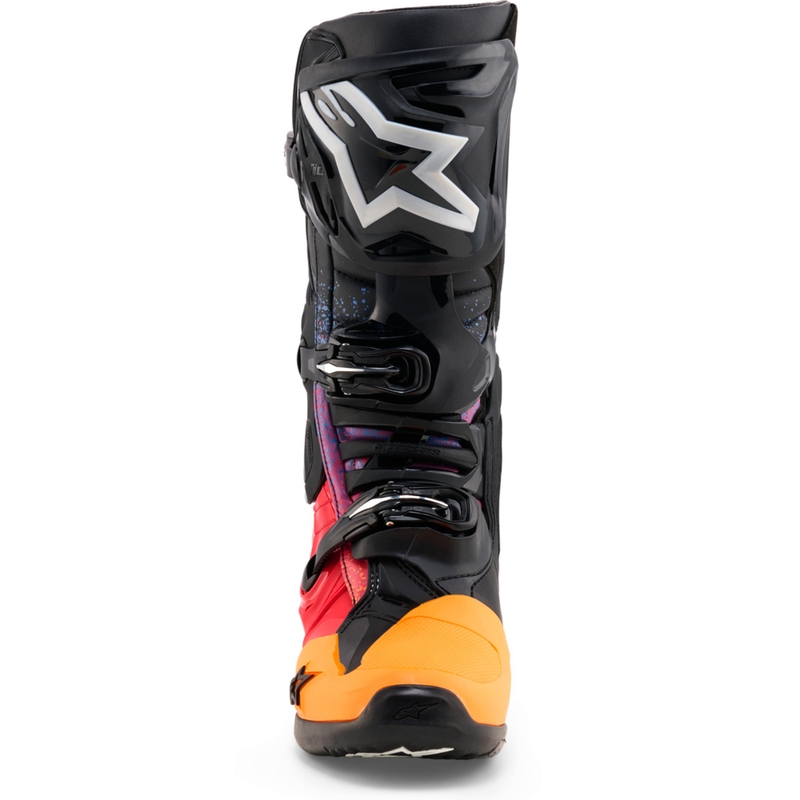 Alpinestars Tech 10 Limited Edition Black Hole -moottoripyöräsaappaat, mustat
