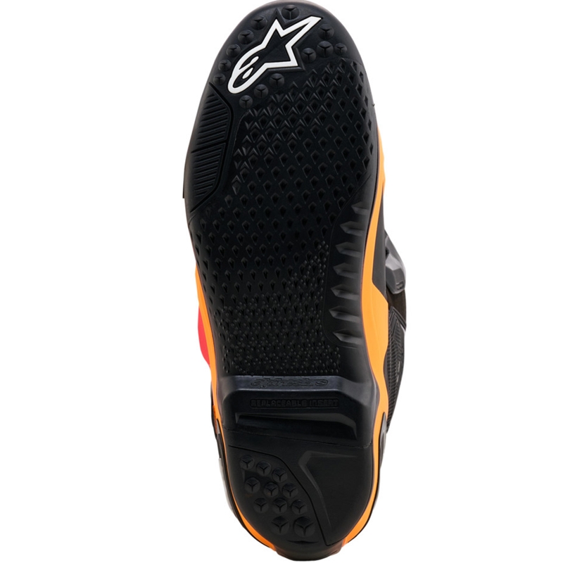 Alpinestars Tech 10 Limited Edition Black Hole -moottoripyöräsaappaat, mustat