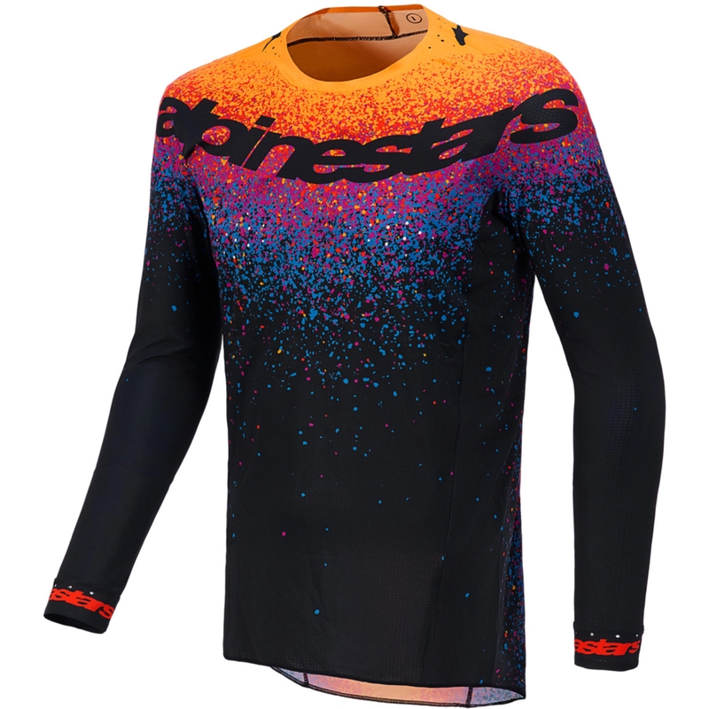 Alpinestars Supertech rajoitetun erän Black Hole motocross-paita musta