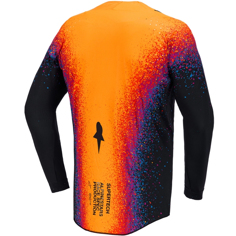 Alpinestars Supertech rajoitetun erän Black Hole motocross-paita musta