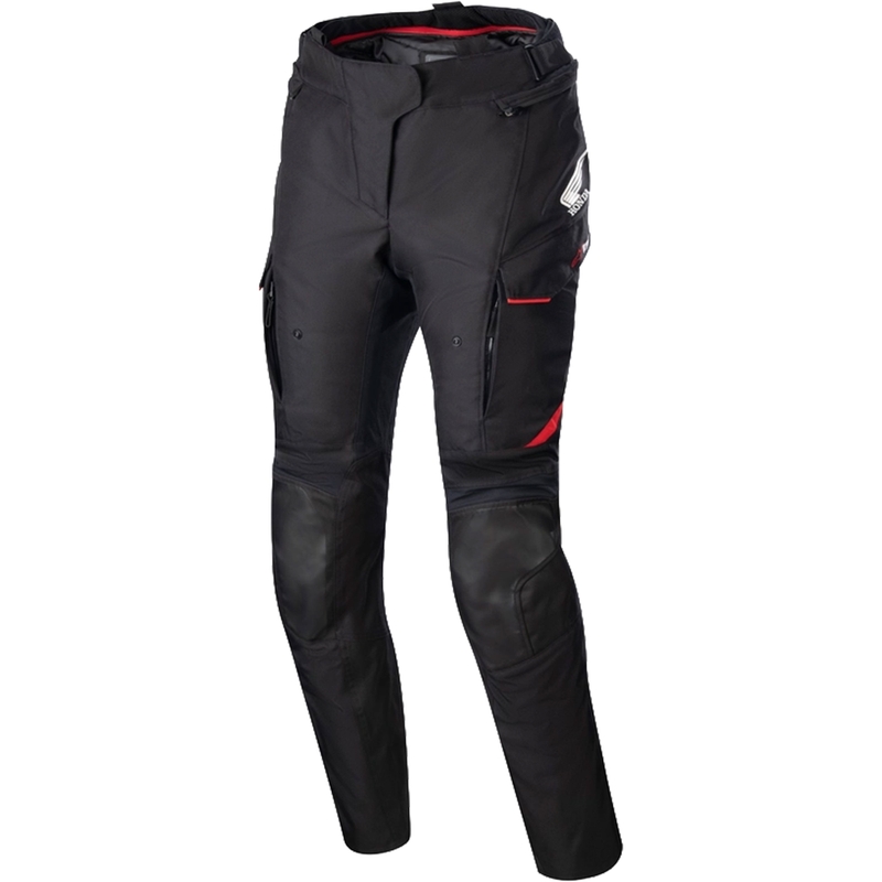 Alpinestars Stella Andes Drystar Honda Musta-Harmaa-Punainen Naisten moottoripyöräilyhousut