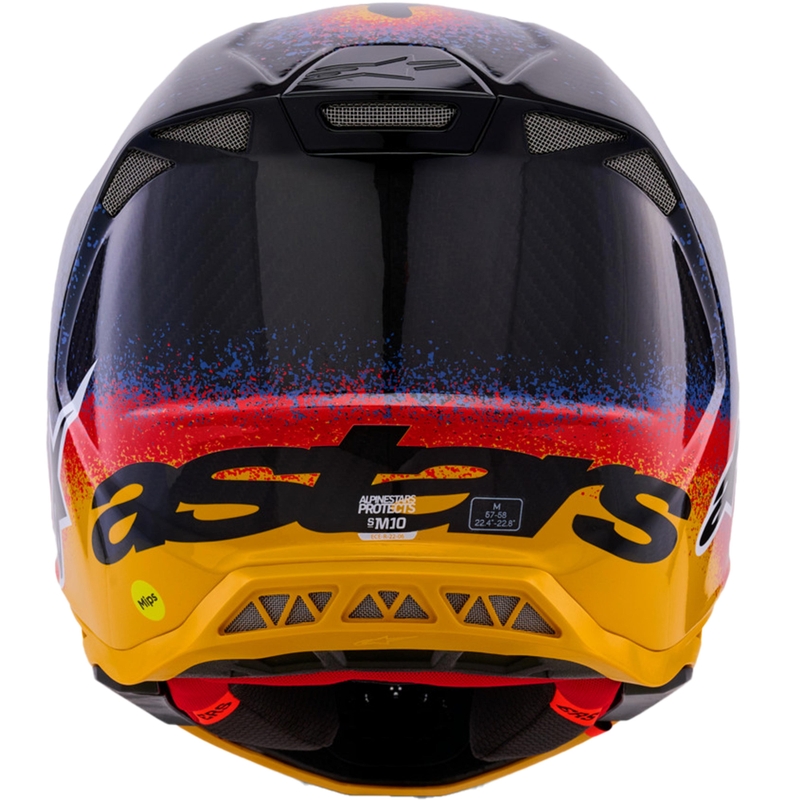 Alpinestars Supertech S-M10 rajoitetun erän motocrossikypärä Black Hole musta