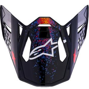 Alpinestars Supertech S-M10 rajoitetun erän Black Hole -moottoripyöräkypärän visiiri, musta