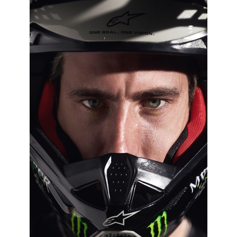 Alpinestars Techstar rajoitetun erän motocrossipaita Wolf Dust hiekanmusta