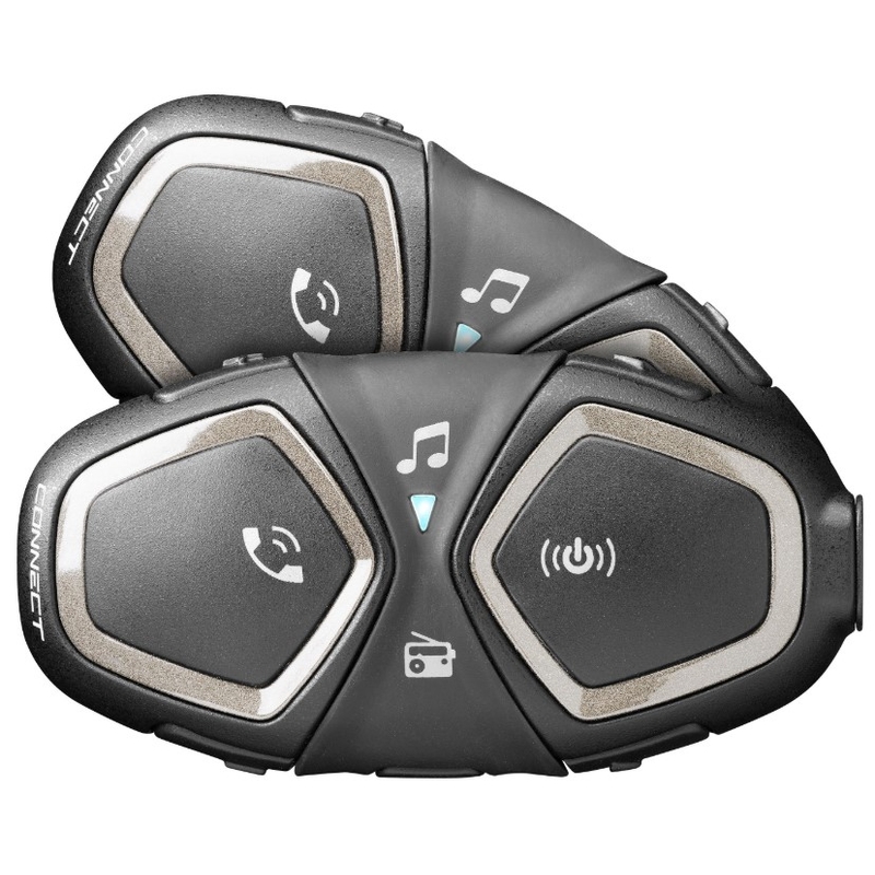 Bluetooth handsfree CellularLine Interphone CONNECT - Twin Pack