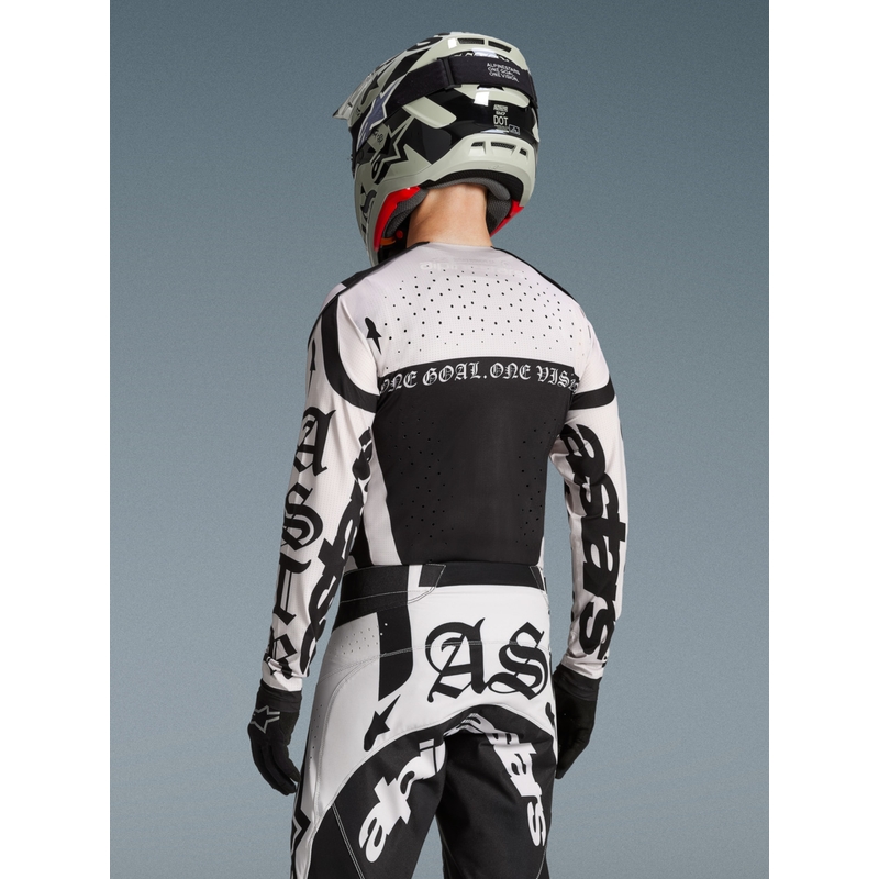 Alpinestars Techstar rajoitetun erän motocrossipaita Wolf Dust hiekanmusta