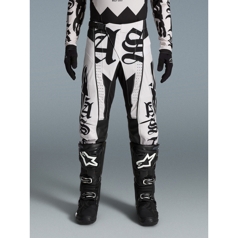 Alpinestars Techstar Limited Edition Wolf Dust crossihousut hiekanmusta