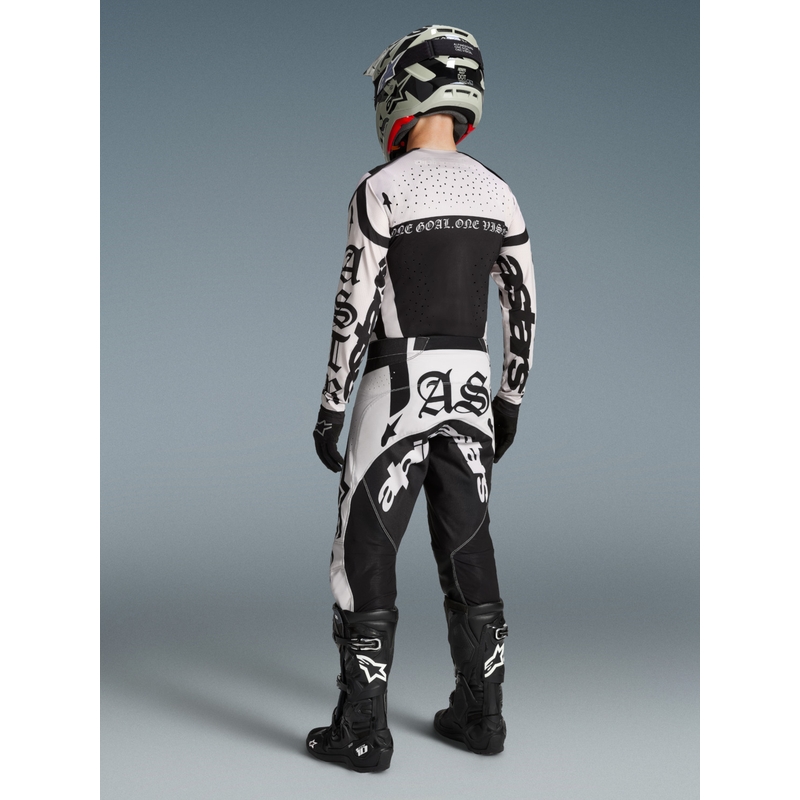 Alpinestars Techstar Limited Edition Wolf Dust crossihousut hiekanmusta