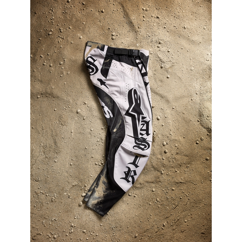 Alpinestars Techstar Limited Edition Wolf Dust crossihousut hiekanmusta