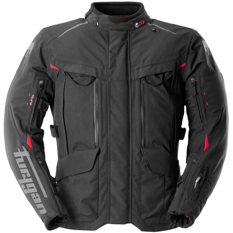 Furygan CHALLENGER 3C PRIMALOFT® -moottoripyörätakki musta-punainen