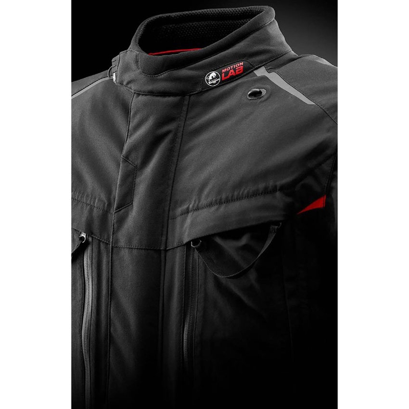 Furygan CHALLENGER 3C PRIMALOFT® -moottoripyörätakki musta-punainen