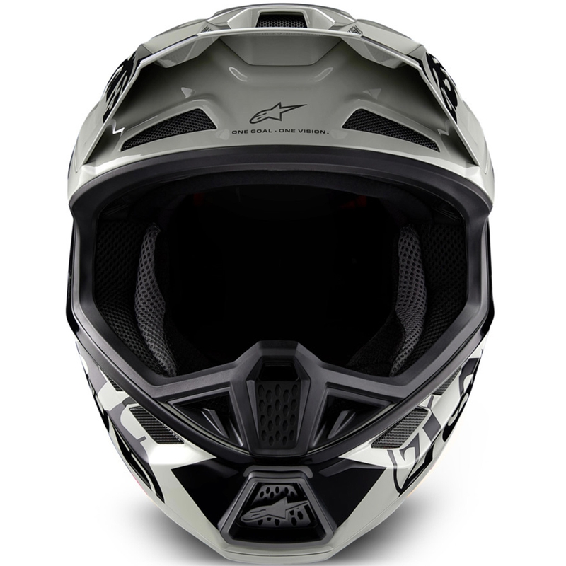 Alpinestars Supertech S-M7 Limited Edition -motocrossikypärä, Wolf Dust, hiekanmusta