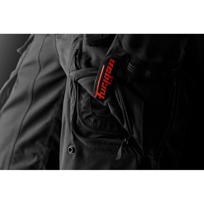 Furygan Redington 3C PRIMALOFT® -moottoripyörähousut mustat