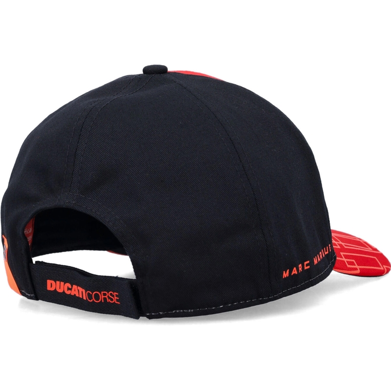 Ducati Corse Marc Marquez 93 Box Logo Lippis musta-punainen