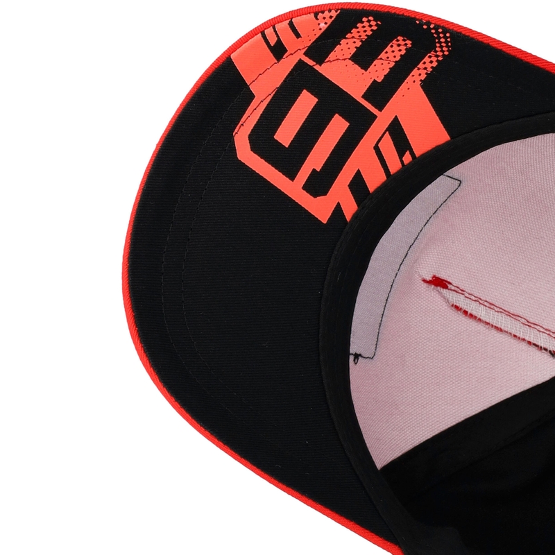Lasten lippalakki Ducati Marc Marquez Baseball 93 Patch musta-punainen