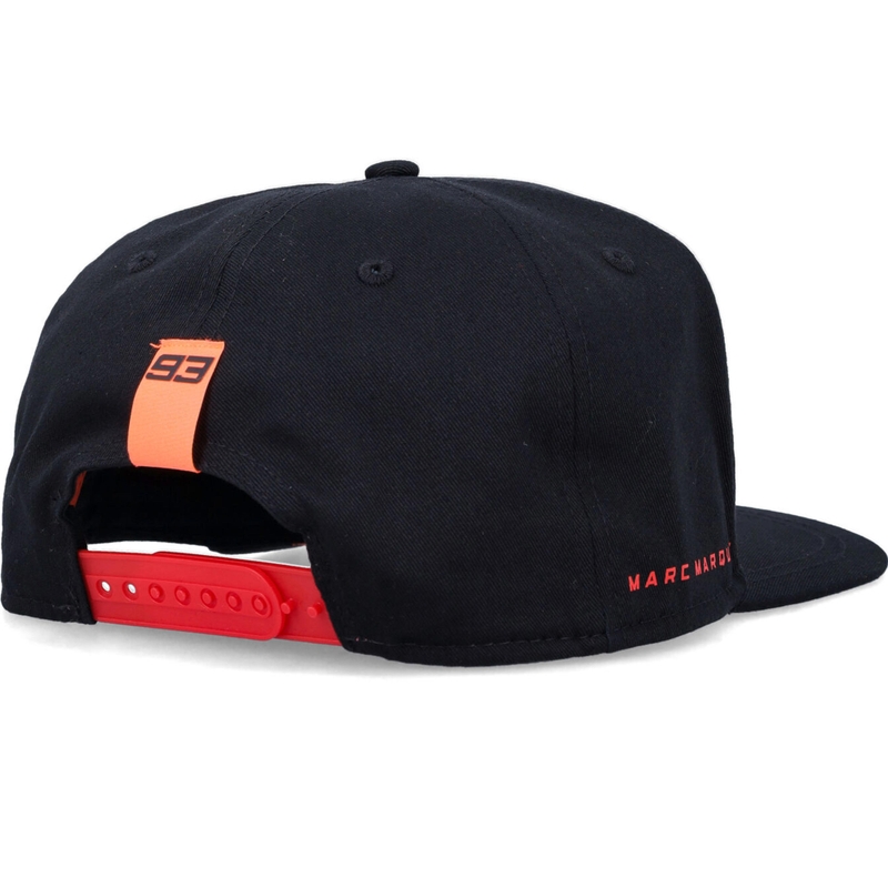 Ducati Marc Marquez Flat Cap 93 Punainen Suorakulmiot musta