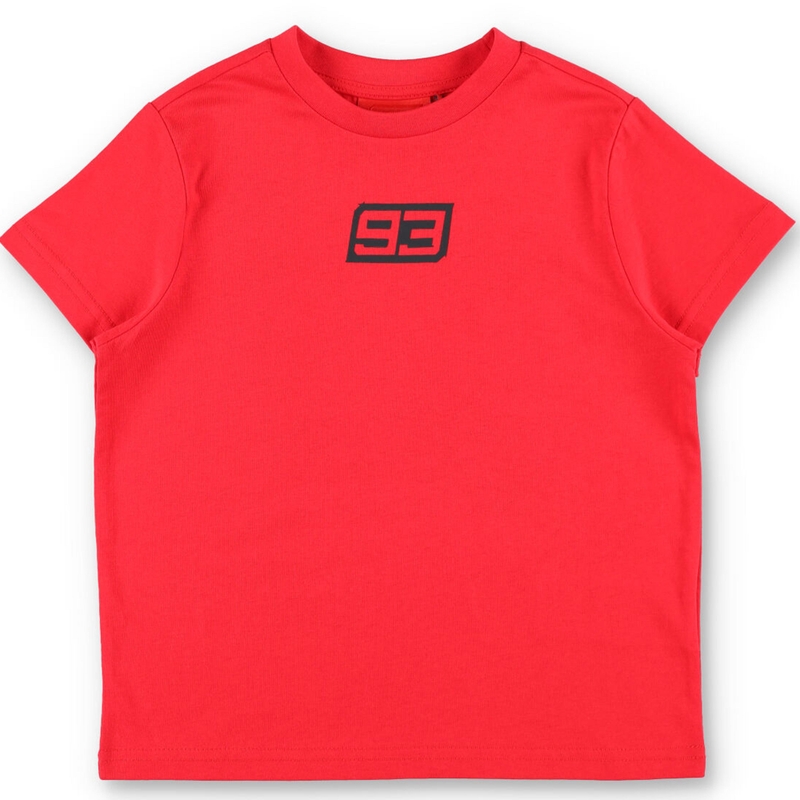 Lasten Ducati Marc Marquez Graphic -pyöräilyt-paita, punainen