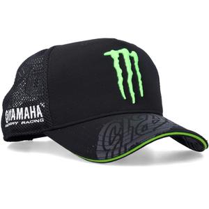 Yamaha Monster Fabio Quartararo Sponsor Cap musta