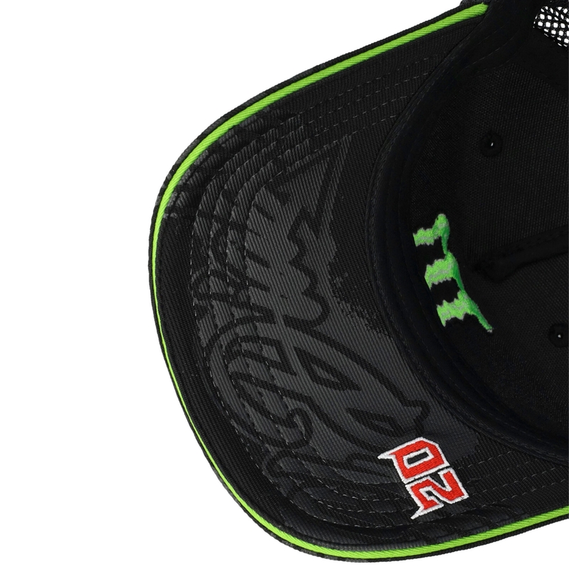 Yamaha Monster Fabio Quartararo Sponsor Cap musta