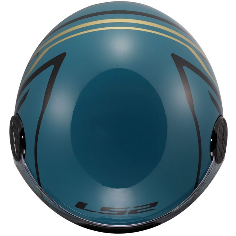 Avokypärä LS2 OF558 Sphere Lux II Minimum tummansinivihreä