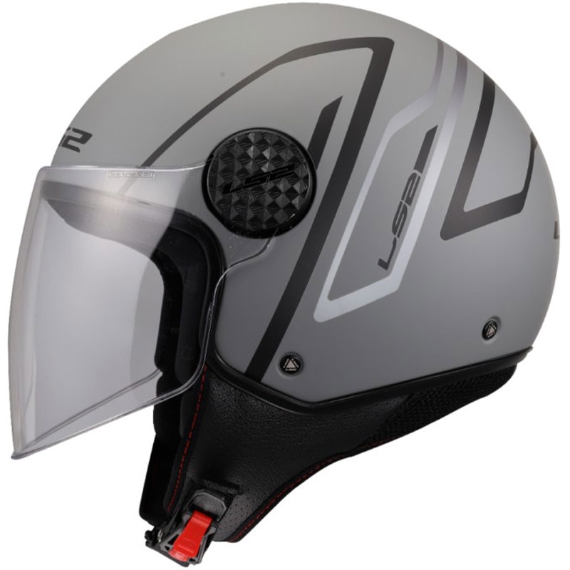 Avokypärä LS2 OF558 Sphere Lux II Minimum musta-harmaa