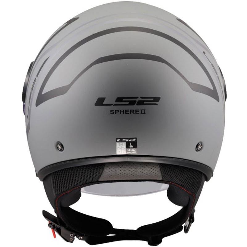 Avokypärä LS2 OF558 Sphere Lux II Minimum musta-harmaa