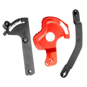 Aurinkoviirin mekanismi Cassida Tour -moottoripyöräkypärään, musta