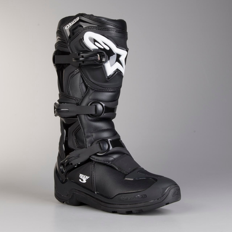 Alpinestars Tech 3 Musta Moottoripyöräilysaappaat
