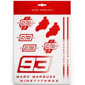 Ducati Marc Marquez Big Stickers MM93 punainen
