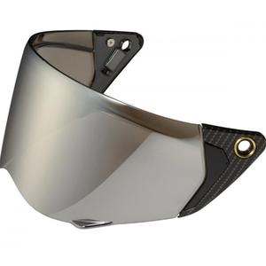 Scorpion KDF-19 visiiri moottoripyöräkypäriin EXO-HX1/CARBON vaaleanhopea