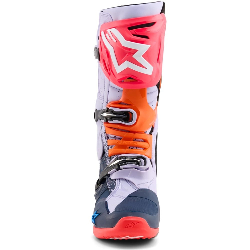 Alpinestars TECH 10 Limited Edition Records -motocrossisaappaat, mustat