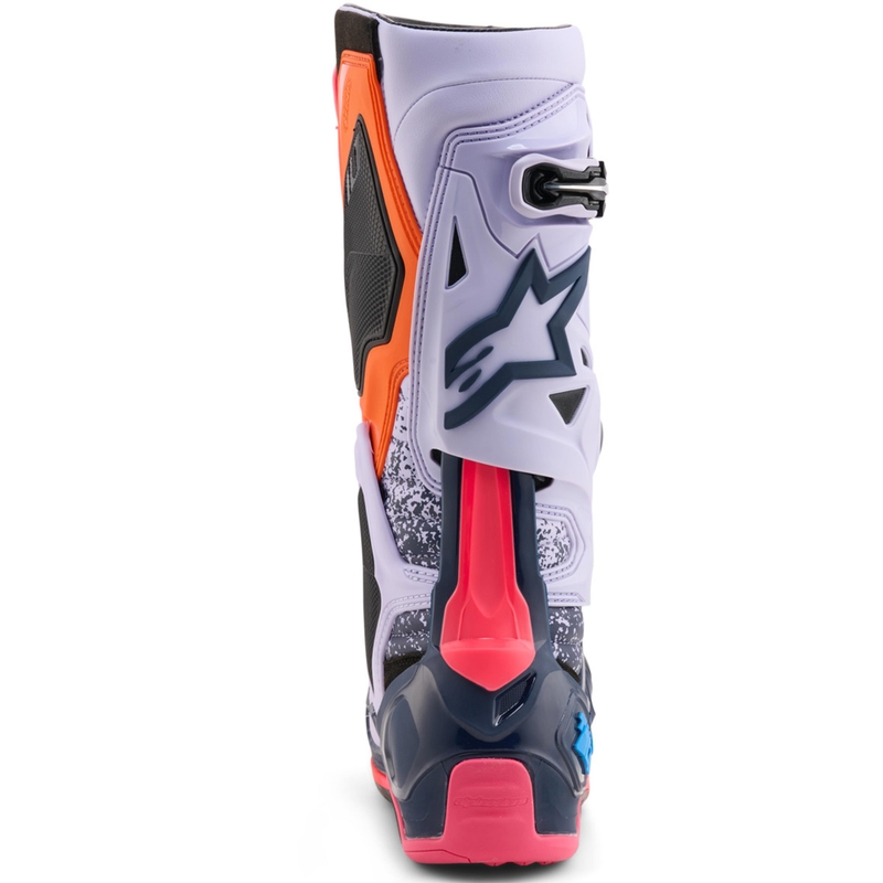 Alpinestars TECH 10 Limited Edition Records -motocrossisaappaat, mustat