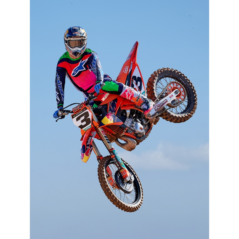 Alpinestars Supertech Limited Edition Records Motocross-paita - Harmaa