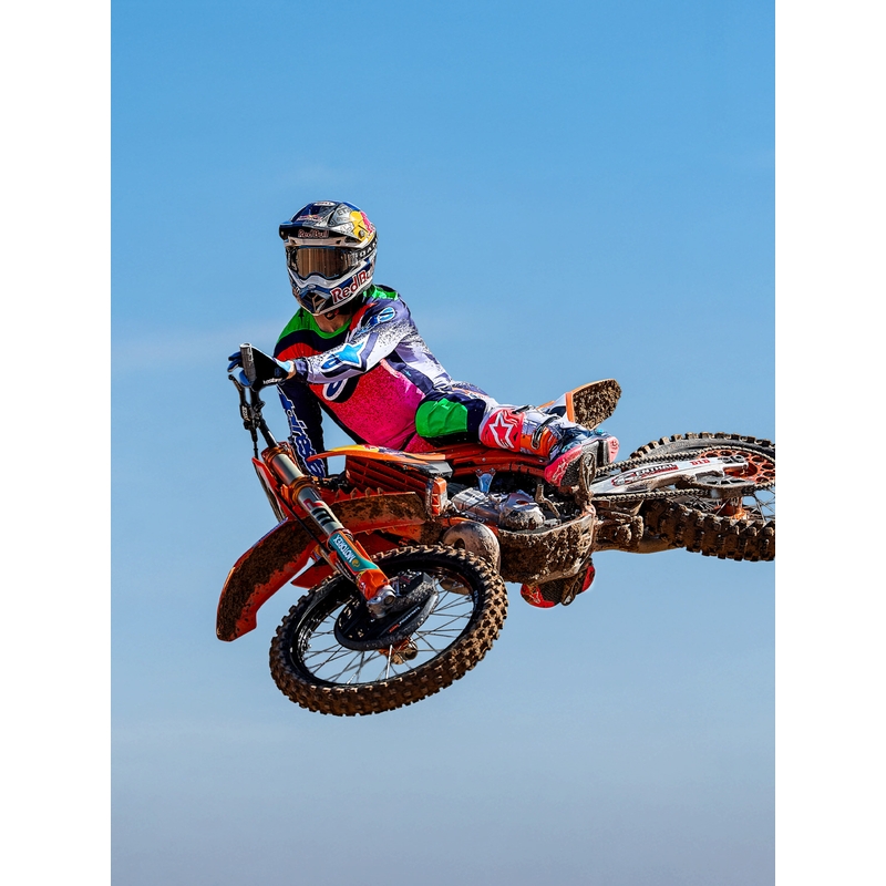 Alpinestars Supertech Limited Edition Records Motocross-paita - Harmaa