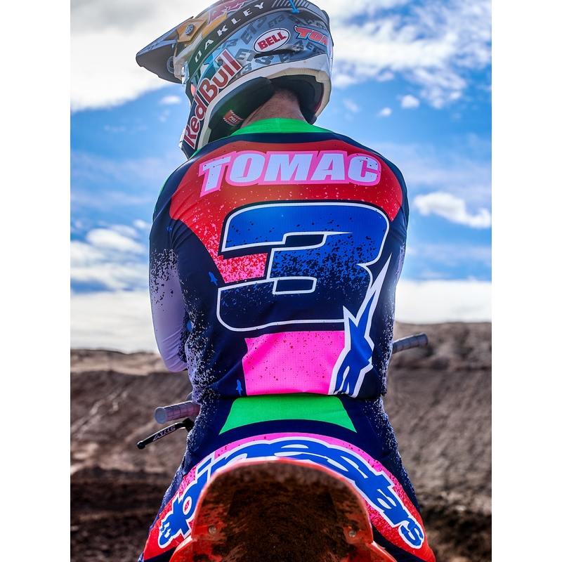 Alpinestars Supertech Limited Edition Records Motocross-paita - Harmaa