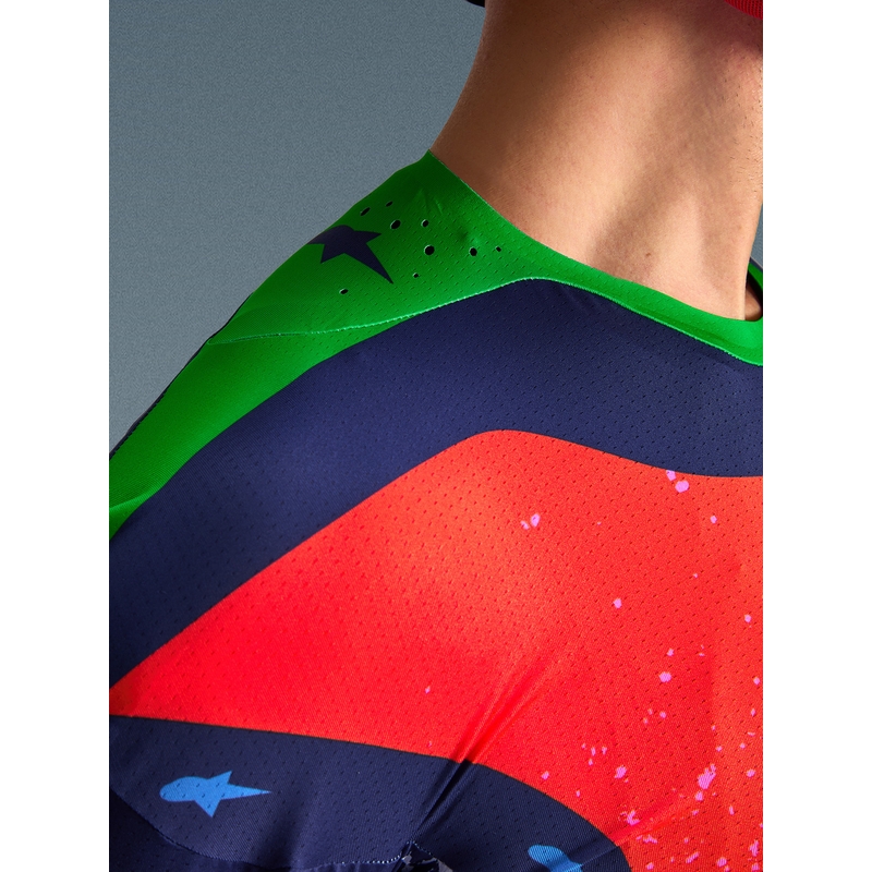 Alpinestars Supertech Limited Edition Records Motocross-paita - Harmaa