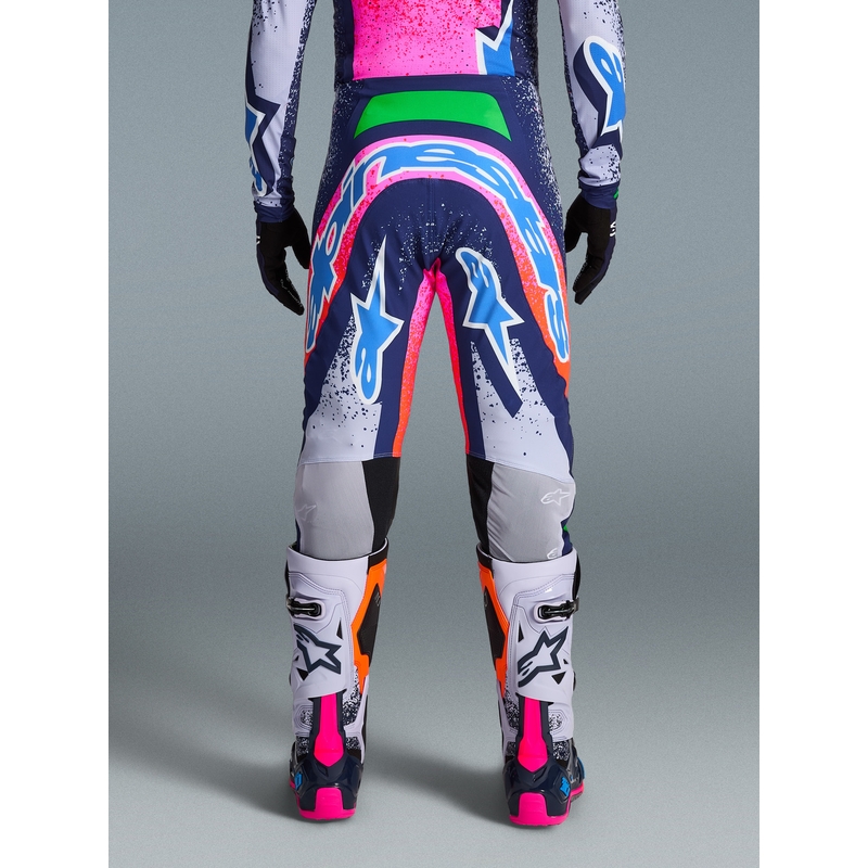 Alpinestars Supertech Limited Edition Records Motocross-housut Harmaa