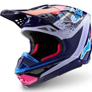 Alpinestars Supertech S-M10 Limited Edition Records Motocross Kypärä Harmaa