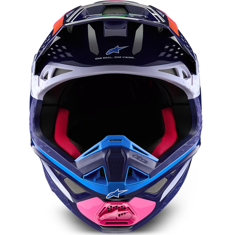 Alpinestars Supertech S-M10 Limited Edition Records Motocross Kypärä Harmaa