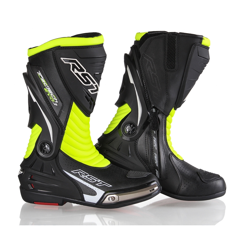 Boty na motorku RST Tractech Evo 3 Sport černo-fluo žluté výprodej