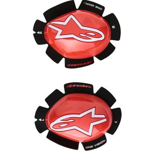 Alpinestars GP Tech polvisuojat puna-valkoiset