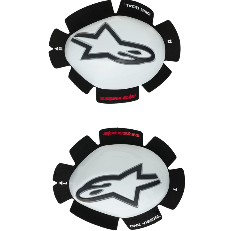Alpinestars GP Tech polvisuojat valko-musta