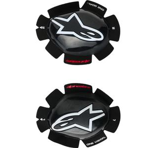 Alpinestars GP Tech polvisuojat musta-valkoiset